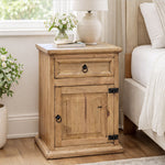 Frankie Honey Enclosed Nightstand - Right