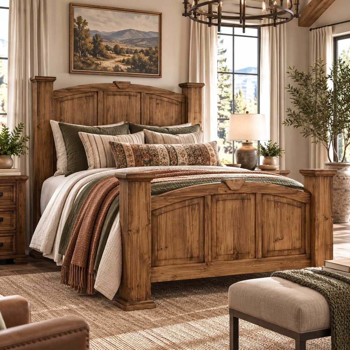 Manor Brown Bedroom Furniture Collection