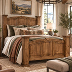 Manor Brown Bed - Queen