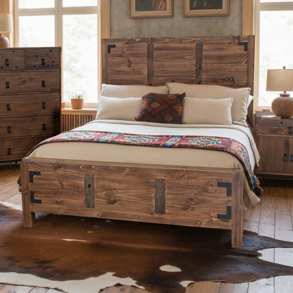 Lakeshore Walnut Bed - King