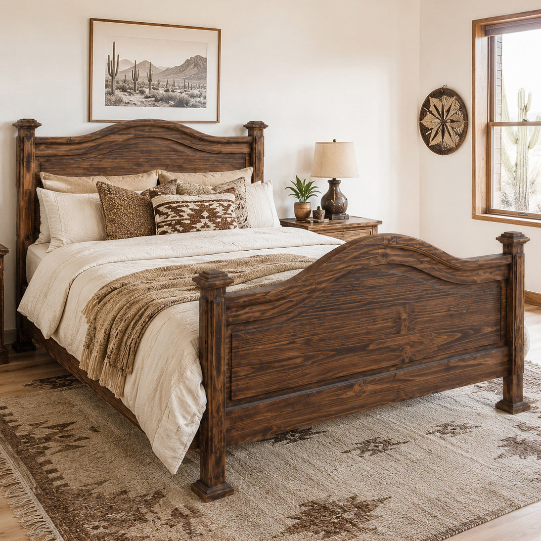 Frankie Brown Bed - Full
