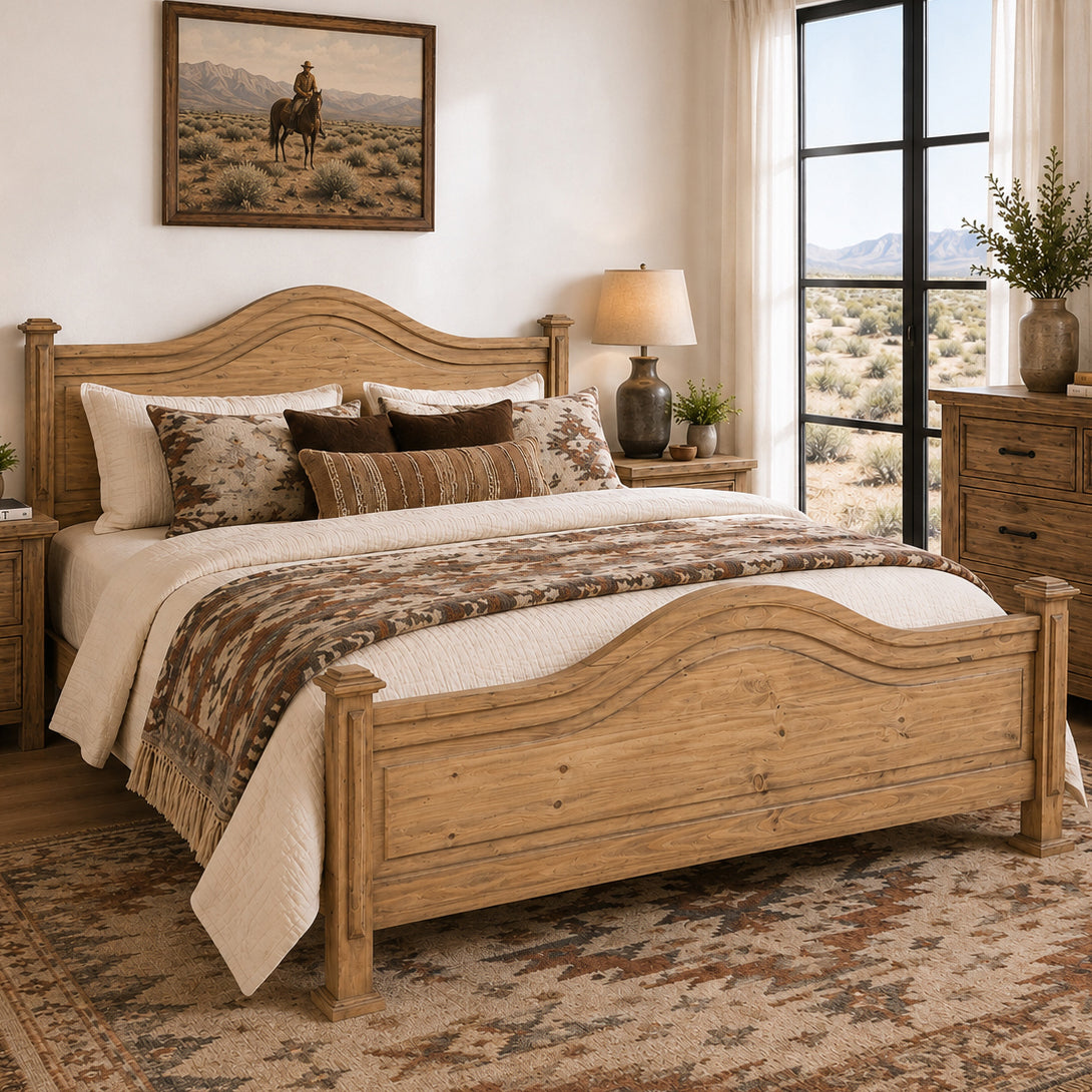 Frankie Honey Bed - King
