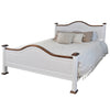 Frankie White Bed - King