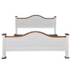 Frankie White Bed - King