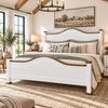Frankie White Bed - King
