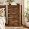 Frankie Brown 5-Drawer Chest