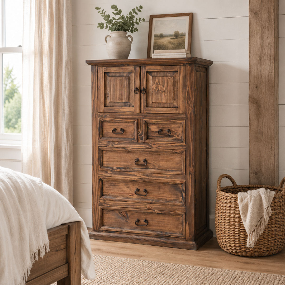Manor Brown Chest of Drawers