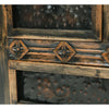 Taos Pueblo Black Carved Buffet