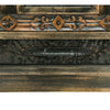 Taos Pueblo Black Carved Buffet