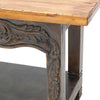 Cheyenne Carved Scrollwork Console Table