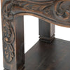 Cheyenne Carved Scrollwork Console Table