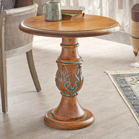 Turquoise Canyon Pedestal Table