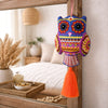 Whimsical Wool Owl Hanging Décor