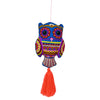 Whimsical Wool Owl Hanging Décor
