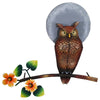 Whimsical Owl Metal Wall Art