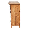 Leon Utility Cabinet - Honey & White