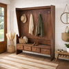 Canyon Ranch Hall Tree with Bench