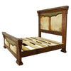 Cattle Wrangler Solid Wood & Cowhide Bed - King
