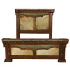 Cattle Wrangler Solid Wood & Cowhide Bed - Queen
