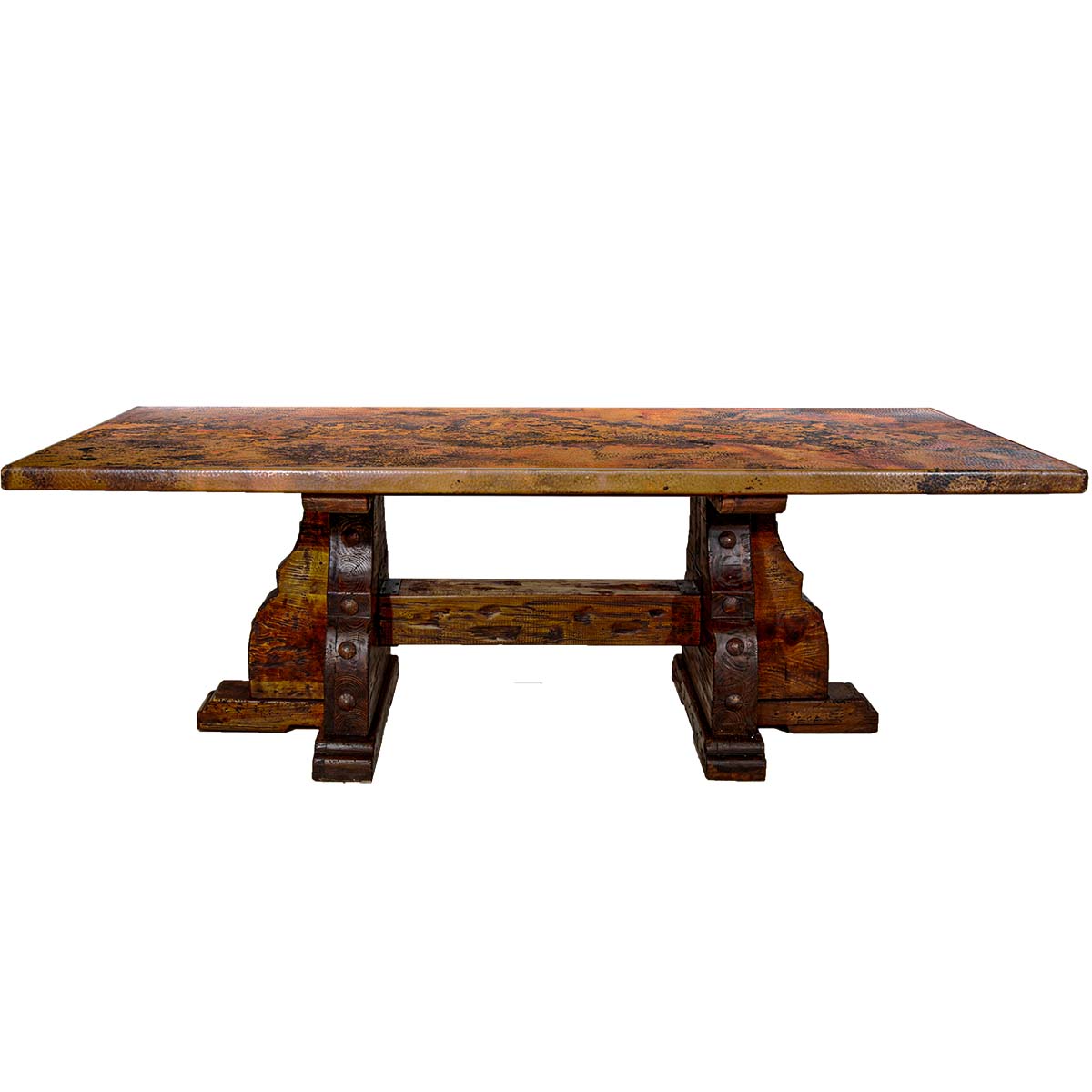 Burnished Ranch Dining Table | Black Forest Decor