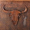 Tombstone Hand Carved Wood Bar