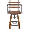 Tequila Slat Barstool