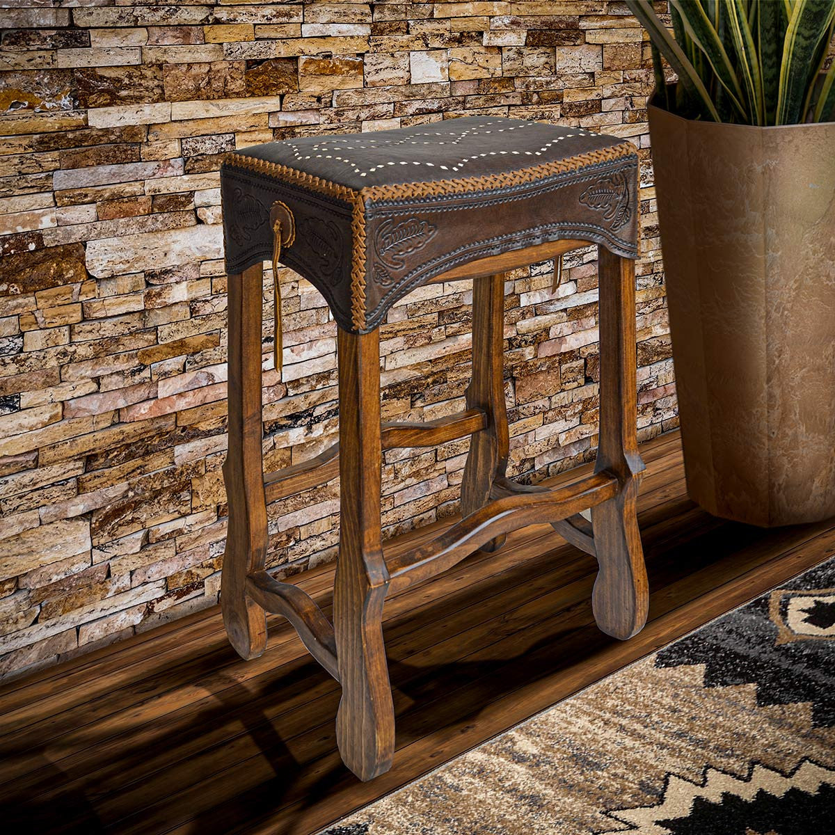 Leathercraft Barstools