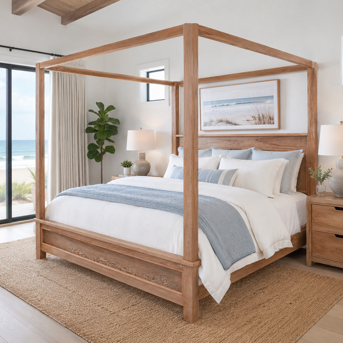 Rosewood Ridge Poster Bed - King