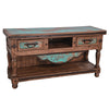 Copper Canyon Turquoise Console Table