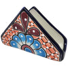 Blue Flower Talavera Napkin Holder - CLEARANCE