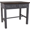 Gray Woods Kitchen Island with 4 Stools