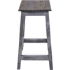 Gray Woods Kitchen Island with 4 Stools