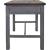 Gray Woods Kitchen Island with 4 Stools