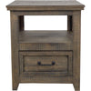 Woodland Fog End Table