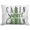 Forest Cabin Indoor/Outdoor Pillow