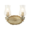 Silver Pine Wall Sconce - 2 Light