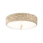 Silver Pine Ceiling Light - 16 Inch