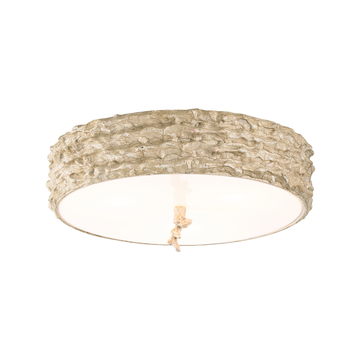 Silver Pine Ceiling Light - 16 Inch
