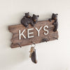Curious Bear Cubs Key Holder