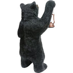 Welcome Bear Solar Lantern Sculpture