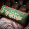 Heirloom Trout Hooked Pillow