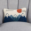 Mountain Bliss Hooked Pillow - OUT OF STOCK UNTIL 06/04/2026