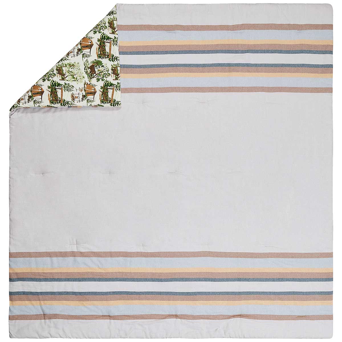 Camp Stripes Comforter Set - Twin