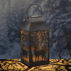 Deer Forest Solar Lantern