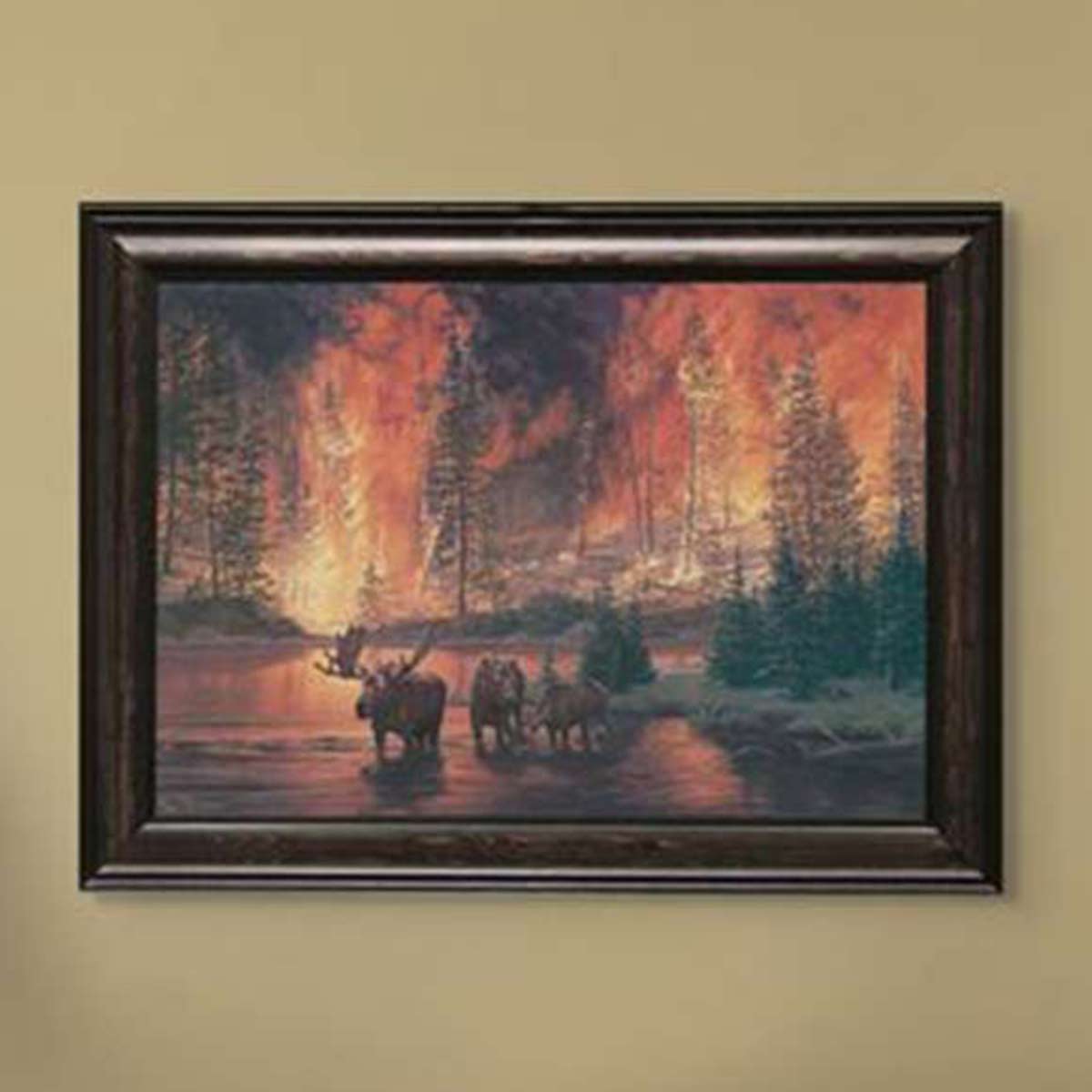 Escape Framed Canvas