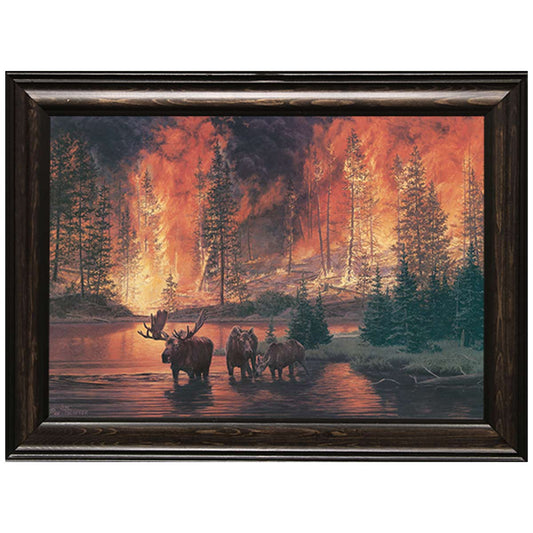 Escape Framed Canvas