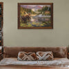 Visitor Framed Canvas