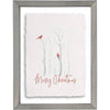 Christmas Cardinals Framed Wall Art