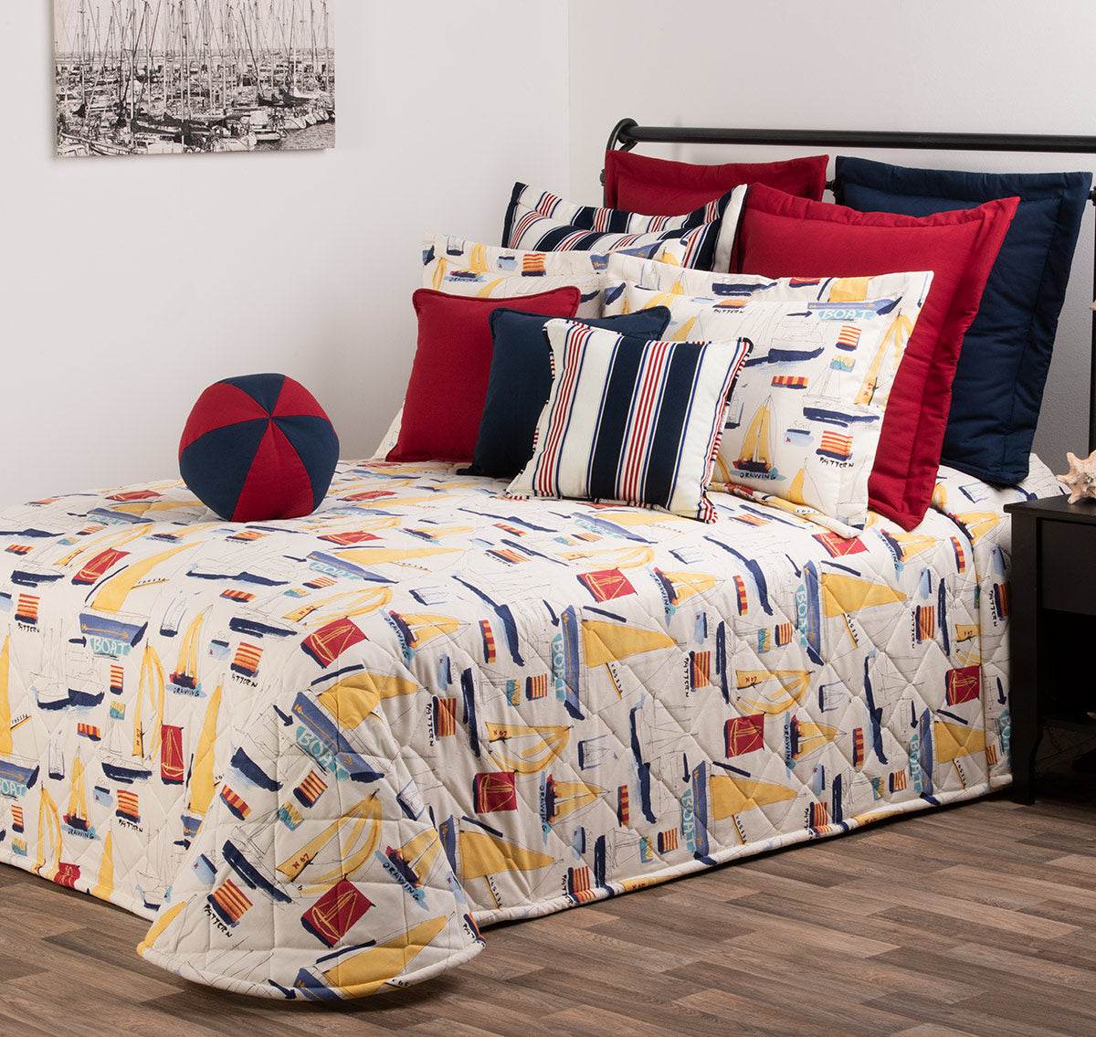 Cape Regatta Bedspread - Twin - OVERSTOCK