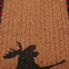 Stenciled Moose on the Loose Stair Tread
